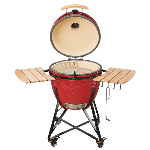 Keramikinė kepsninė Grande, 59 cm (raudona) - Image 2