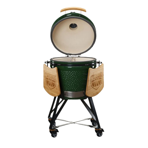 Keramikinė kepsninė Žalgiris Edition, 55 cm (žalia) - Image 3