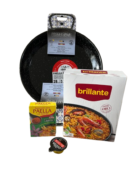 Tradicinės Ispaniškos "Paella" rinkinys, 28 cm