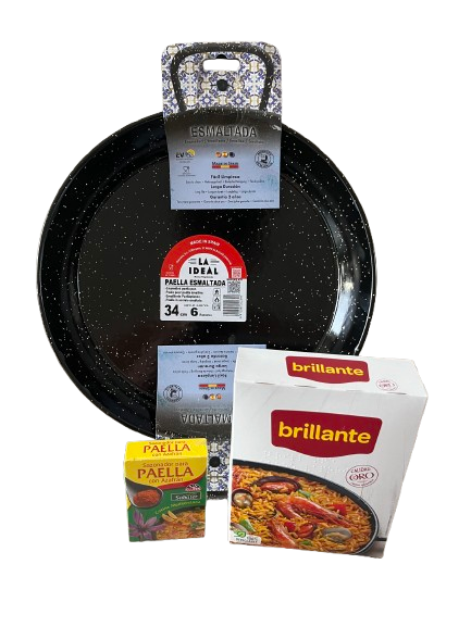 Tradicinės Ispaniškos "Paella" rinkinys, 34 cm