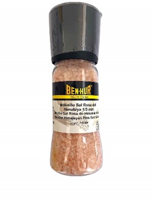 Himalajų rožinė druska malūnėlyje "Ben-Hur" 250g