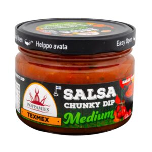 Vidutiniškai aštrus Salsa padažas