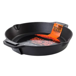 Apvali ketaus keptuvė