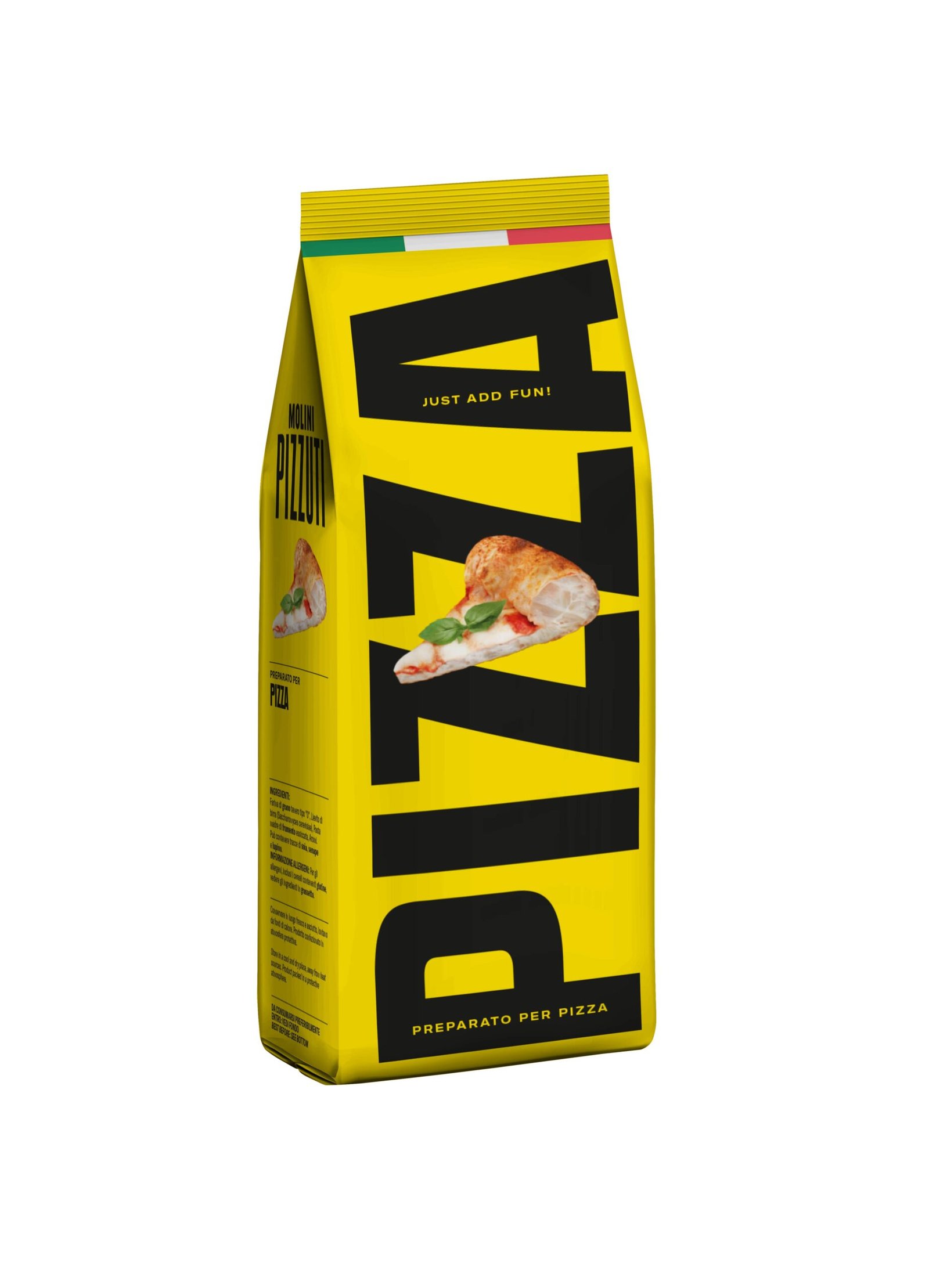 „PIZZA“ tešlos mišinys, 500 g.