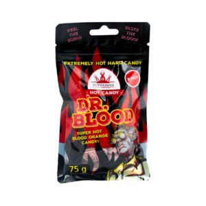 Labai aštrūs raudonųjų apelsinų ledinukai Dr. Blood